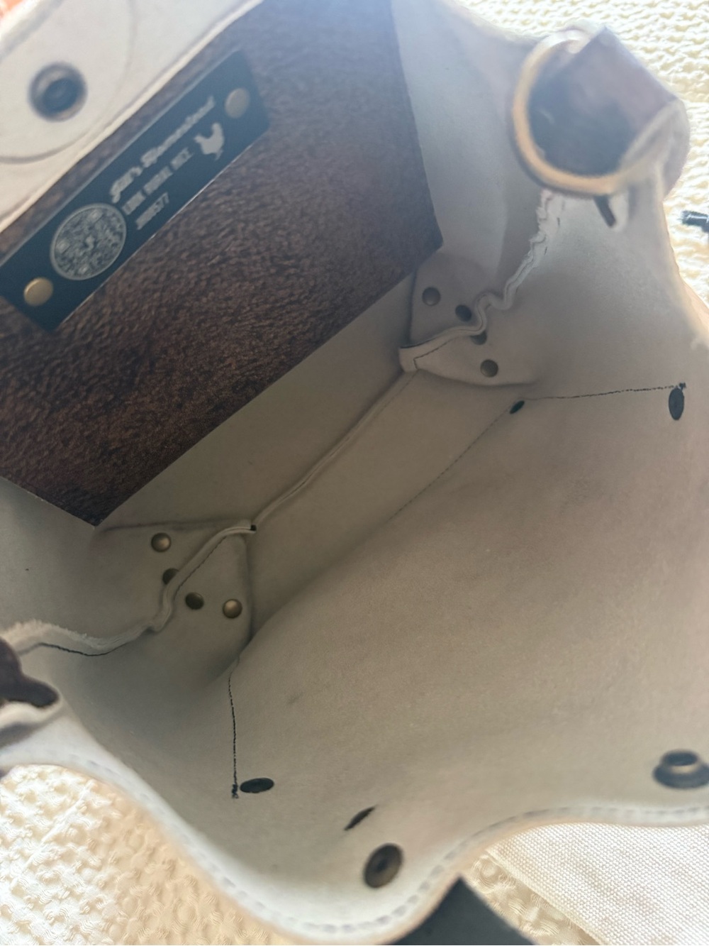 JH leather shorty tote! - Picture 4 of 6